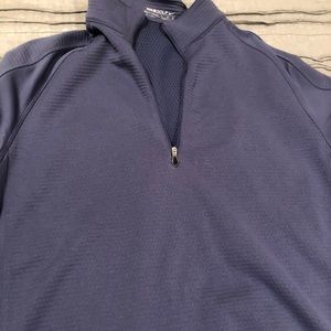Nike purple golf therma pullover.  Large.